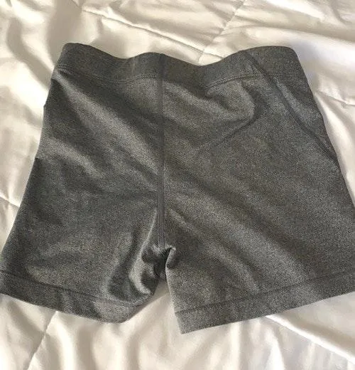 Nike Gray Compression Shorts - Image 2