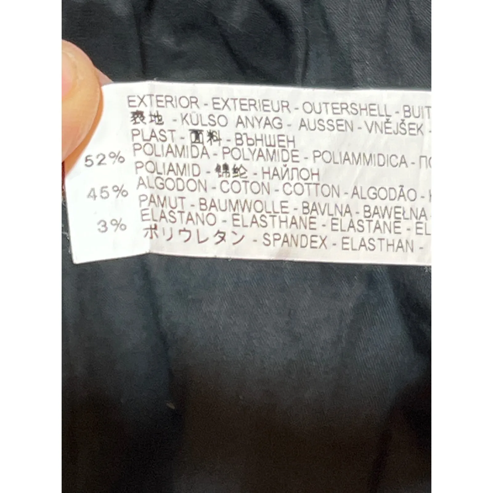 ZARA BASIC Black High Neck Gathered Waist Jacket Double Button Medium Millitary - Image 6