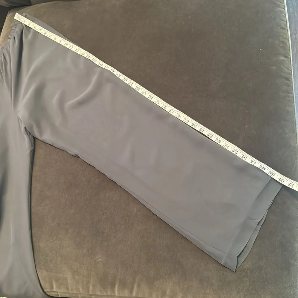 Women’s Gray Chiffon 3 Piece Mother of the Bride Formal Pant Suit Size 12 NEW - Image 14