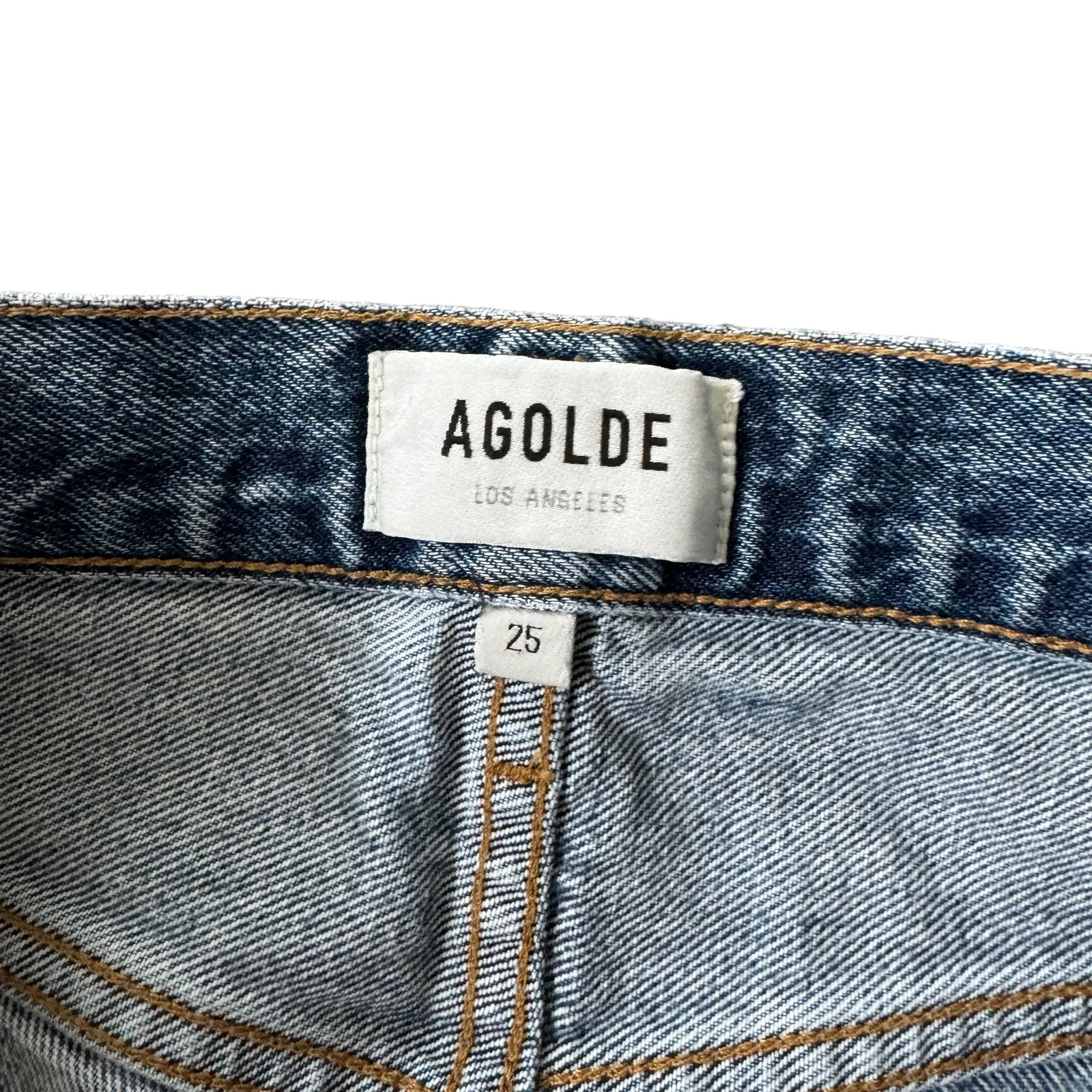 AGOLDE Mia Straight Jeans Distressed - Image 5