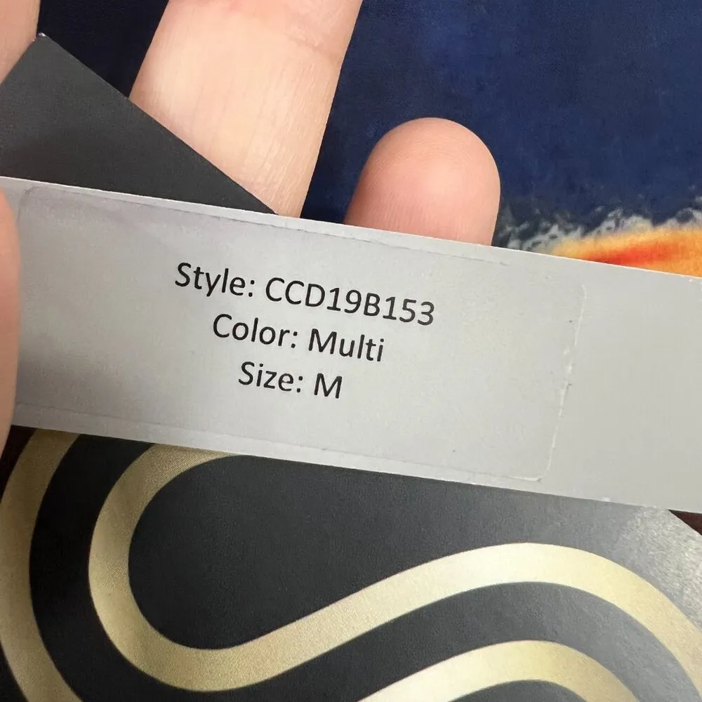 Clover Canyon NWT Burmese Night Mini Shift Dress Side Cutouts MED - Image 3