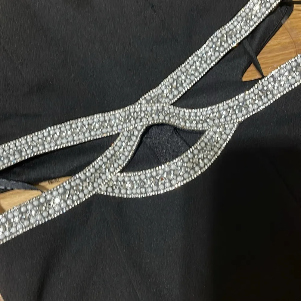 Speechless Black Halter Maxi Gown - Image 3