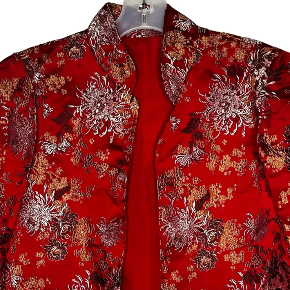 Vintage Cropped‎ Red Jacket - Image 2