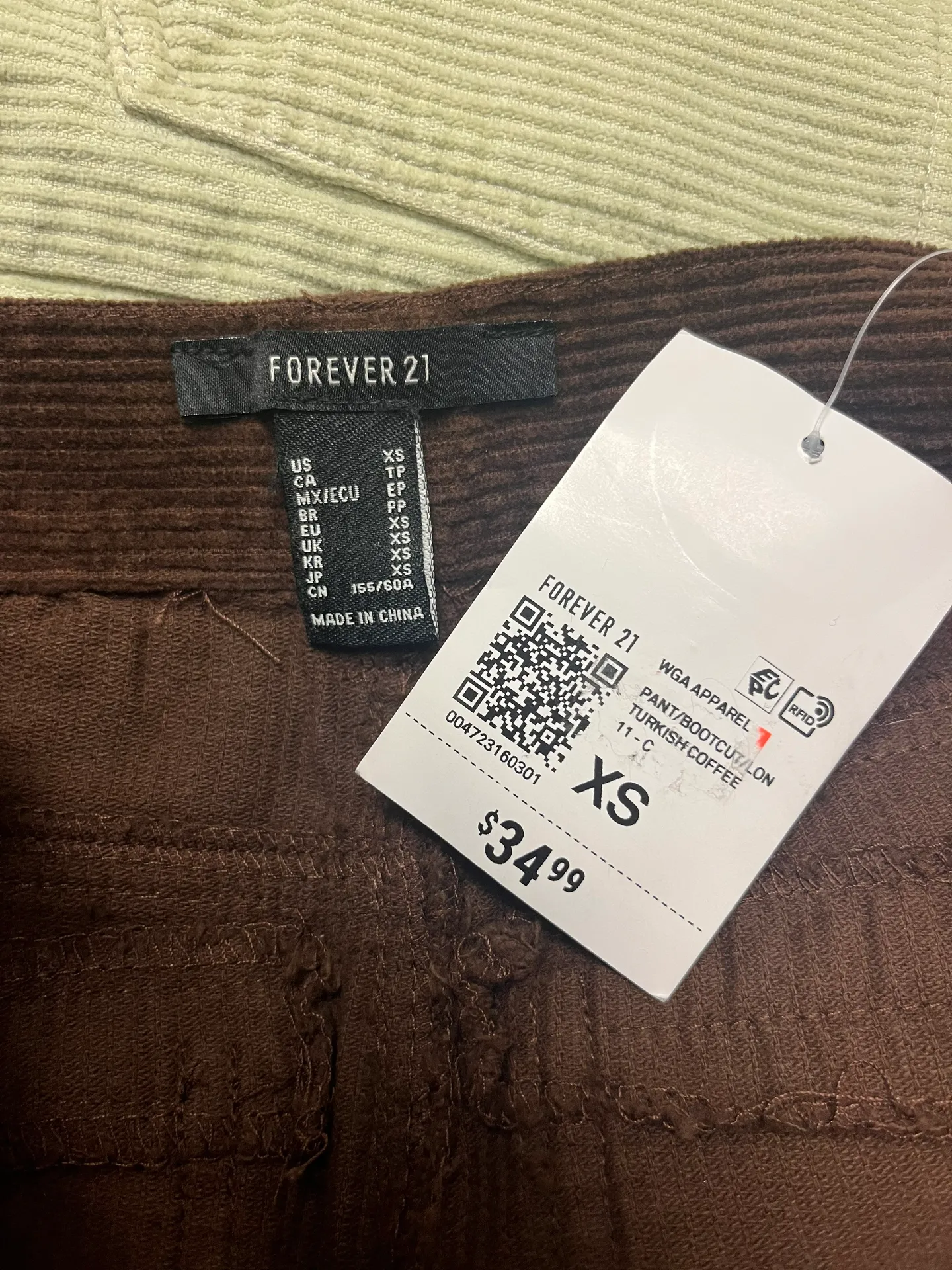 Corduroy Cargo Pants - Image 4