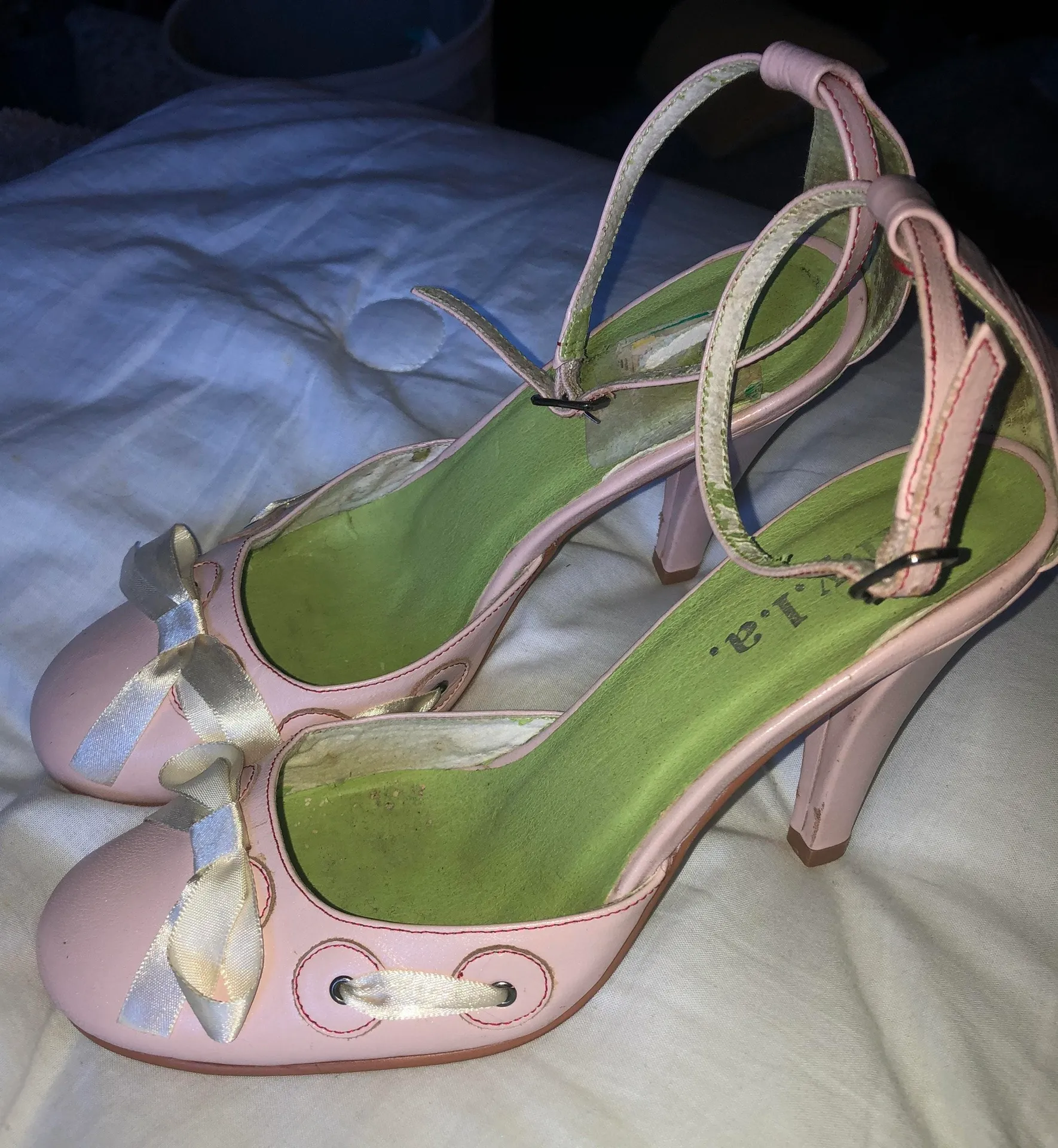 Vintage Strappy Heels - Image 3
