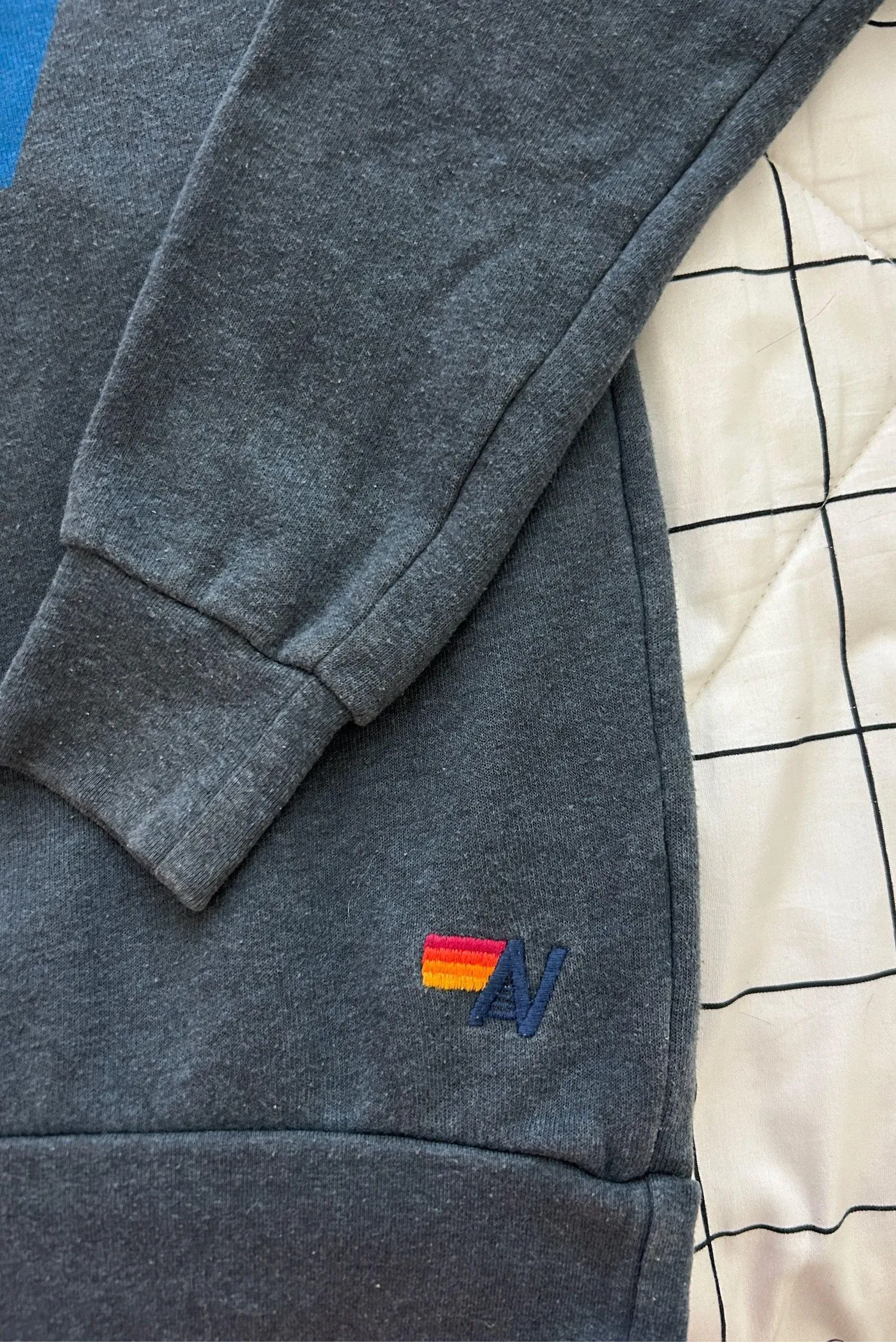 Aviator Nation Charcoal Logo Sweatshirt  - Image 3