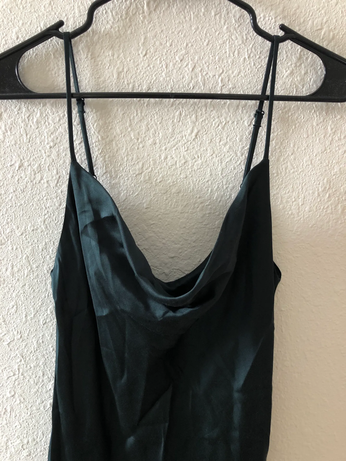 midi silk dress - Image 3