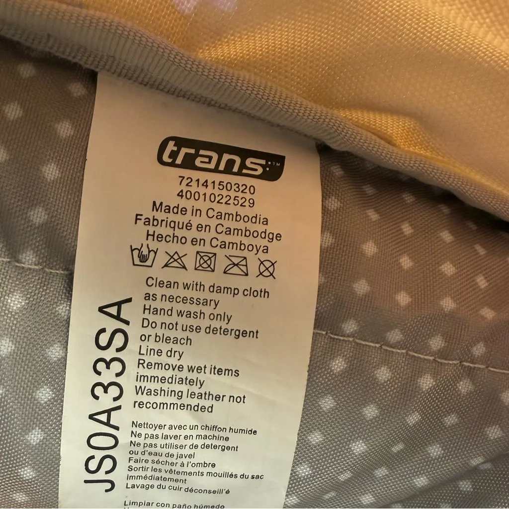 Trans by JanSport 18” Dakoda Backpack - Golden Harvest with 15” Laptop Sleeve - Image 5