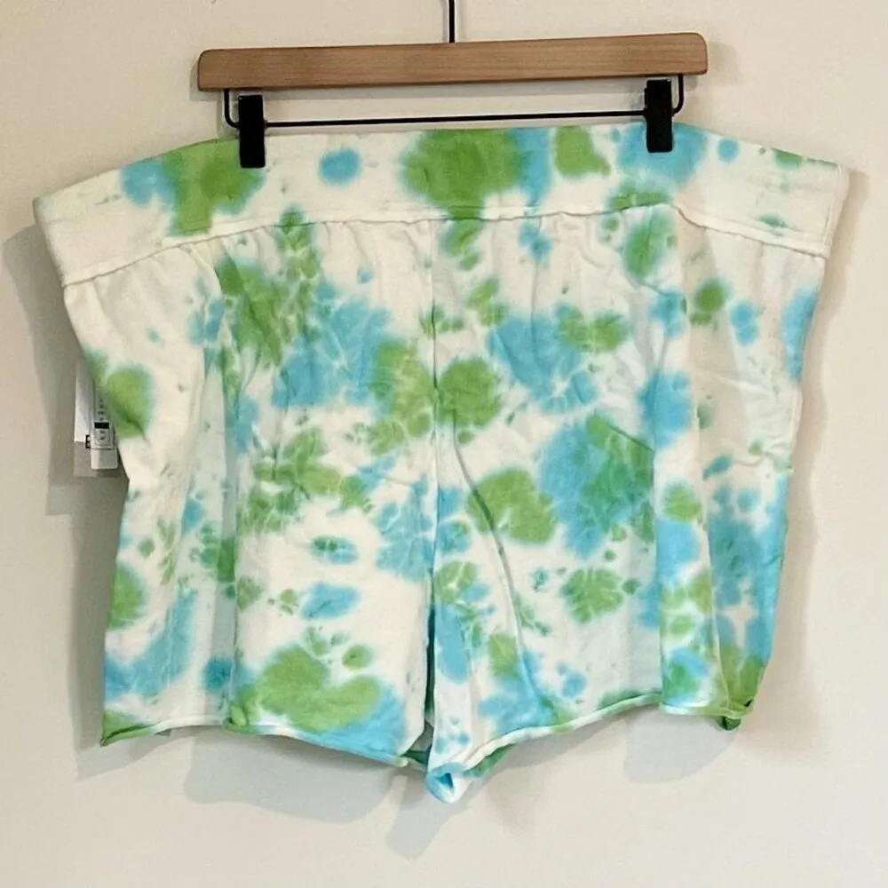 BP by Nordstrom Tie Dye French Terry Organic Cotton Lounge Shorts - 2X - Image 6