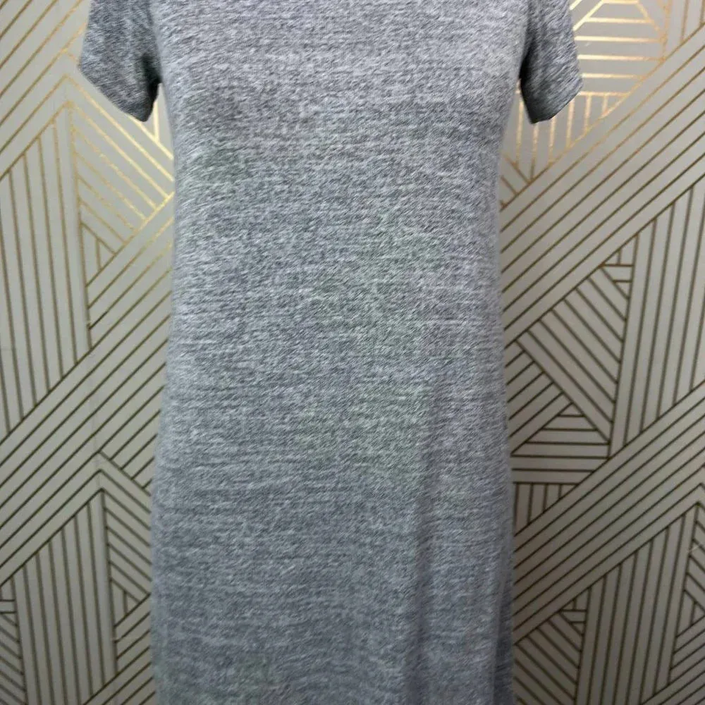 Aritzia Wilfred Free Esther Jersey Knit T-Shirt‎ Dress Marled Gray Size US Small - Image 6