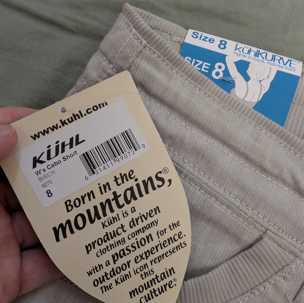 Kuhl NWT  Kurve Cabo Short W8 Birch - Image 10