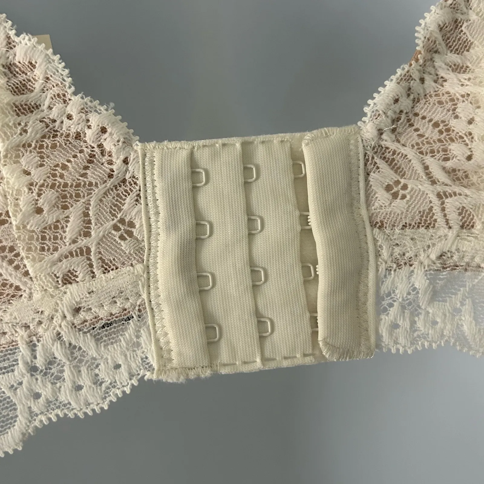 Aerie Wireless Lace Floral Adjustable Full Coverage Bra 36 DD New - Image 7