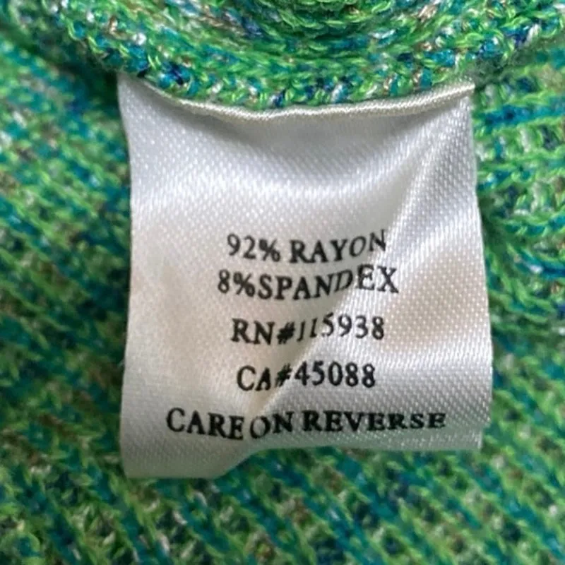 VRG Grl Green Knot Front Cutout Sleeveless V - Image 4