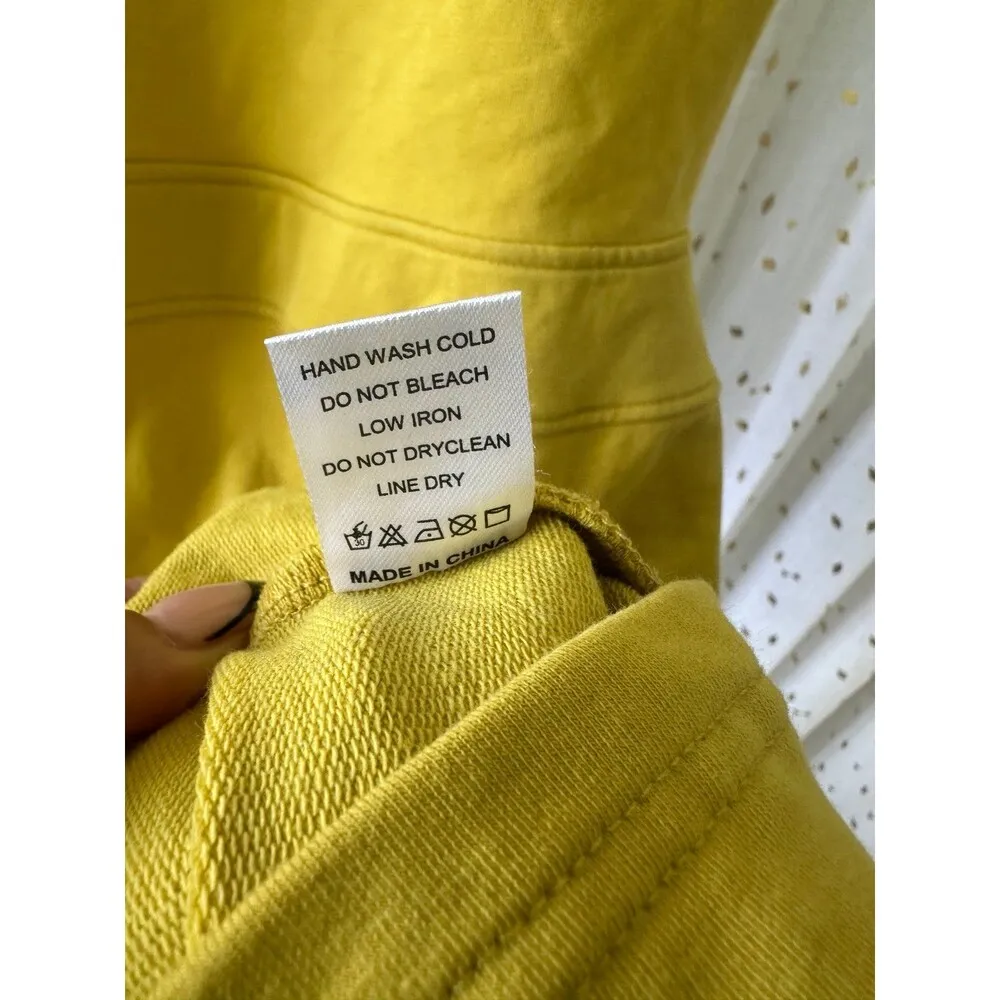 Privee Label Women's Sleeveless Open Back High Neck Bodycon Midi Dress L Yellow Size L - Image 7