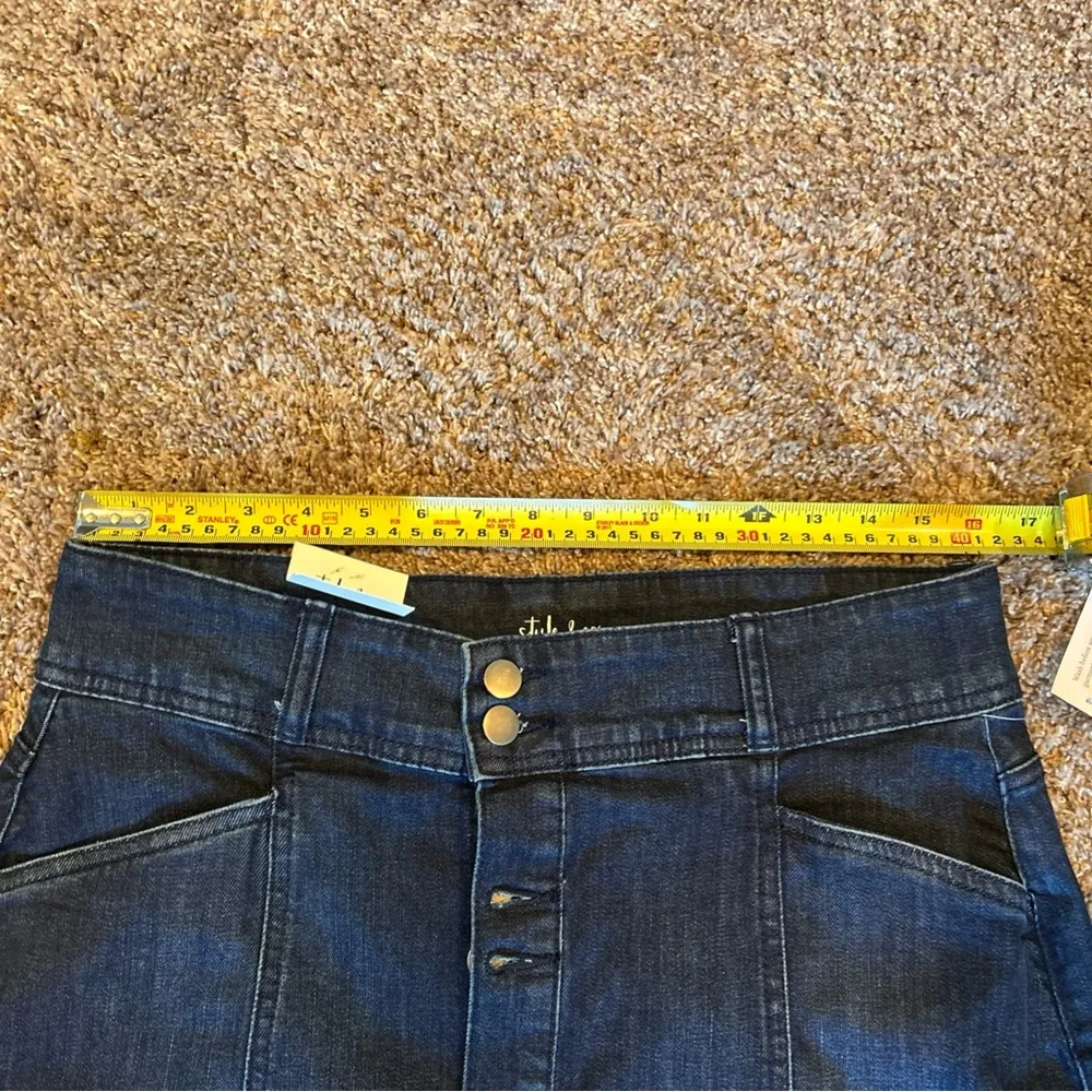 NWT Style & Co Women’s Long Denim Skirt Sz 10 - Image 3