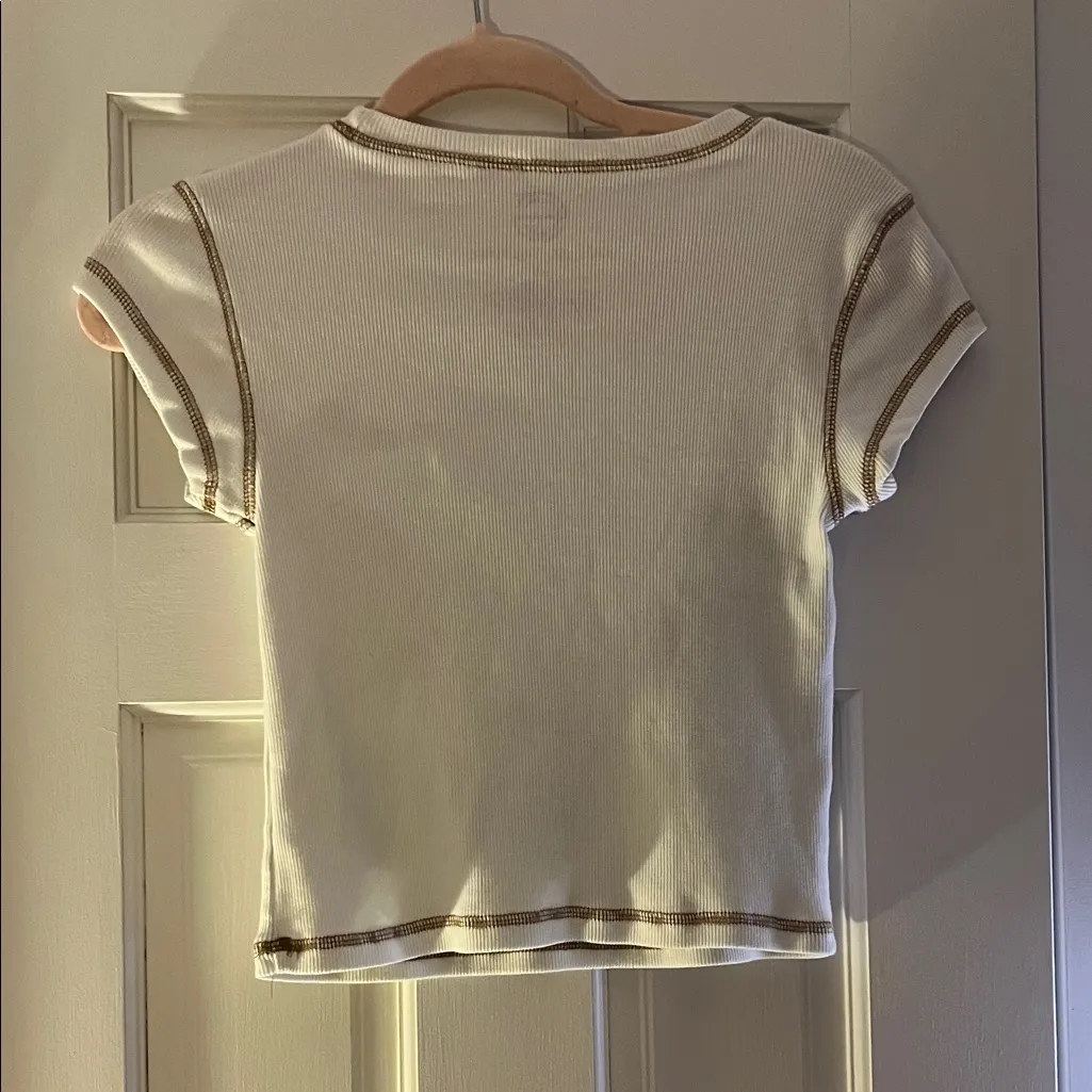 Amazon White Wyoming Graphic Tee - Image 8