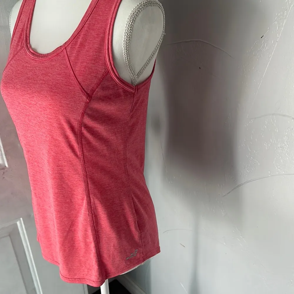 BCG Pink Fitted Tank Top - Image 4