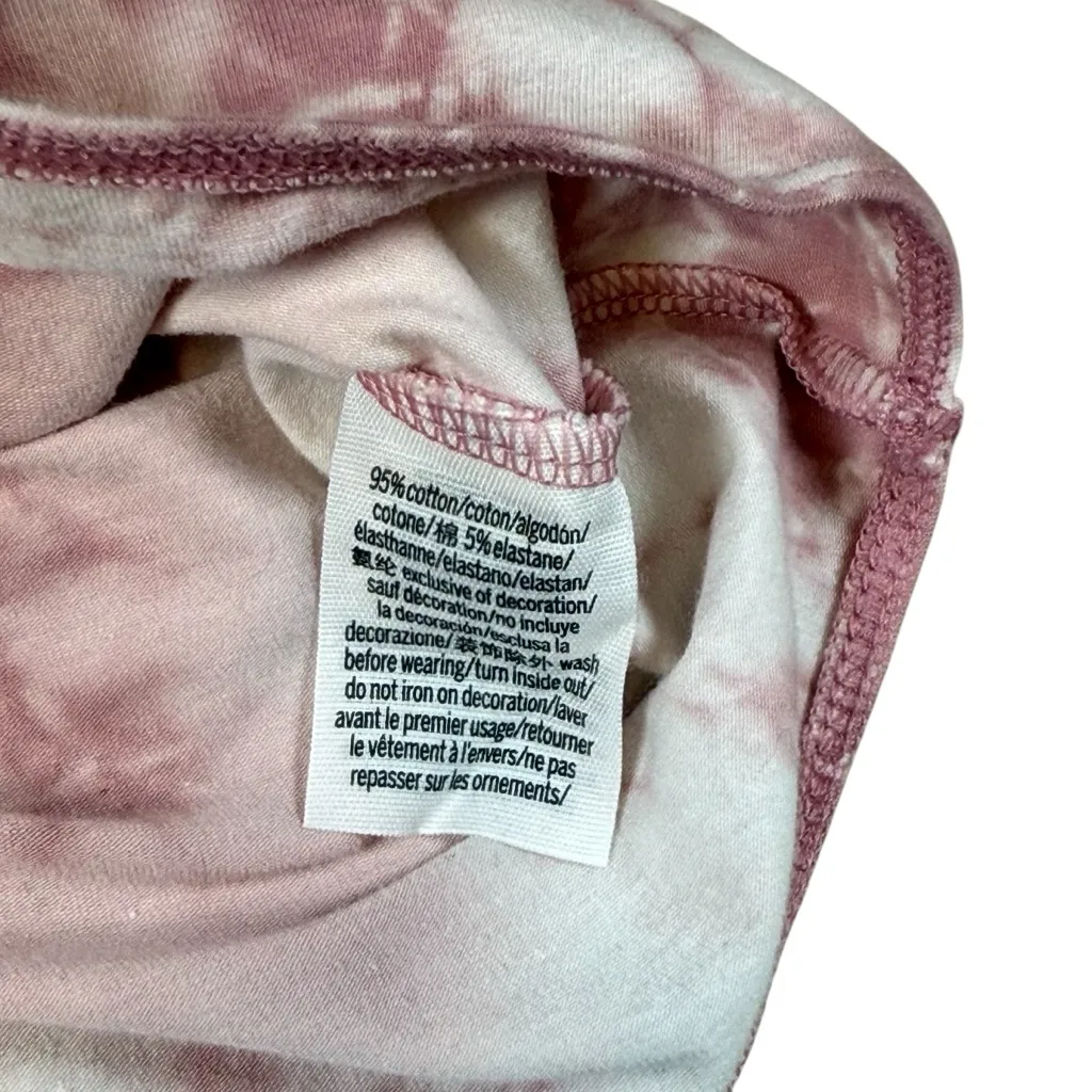 Victoria’s Secret Pink White Long Sleeve Cotton Bodysuit Women Sz L - Image 3