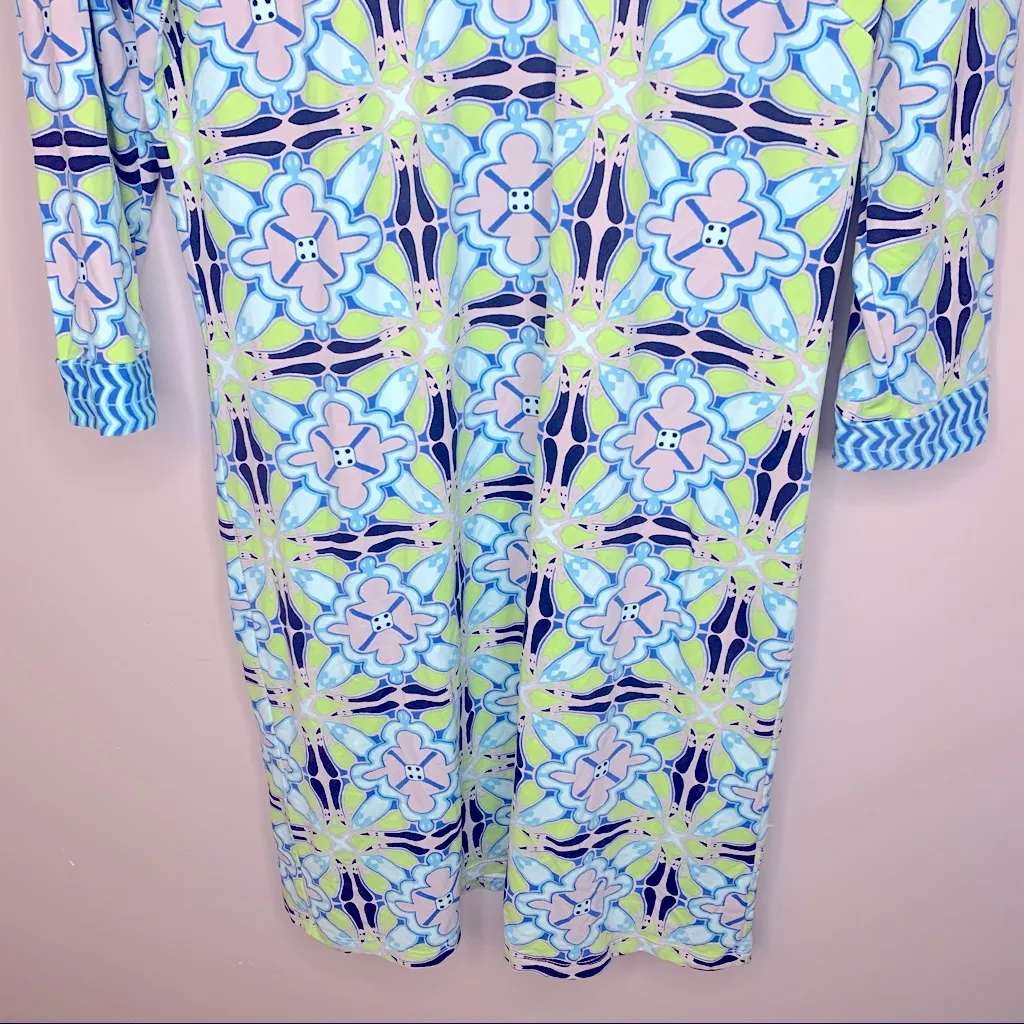 J. McLaughlin Gisel U-Neck Tunic Dress Size M - Image 7