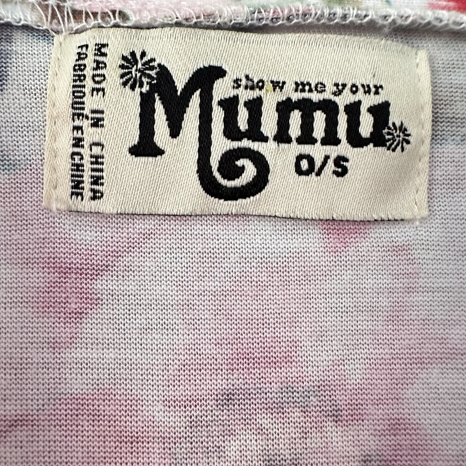 Show Me Your‎ Mumu Brie Robe Floral Print Pink Belted Kimono One Size Boho Bride - Image 10