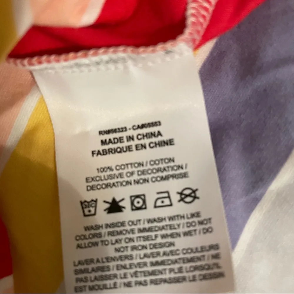 Nike Plus Size Cotton Striped Cropped Tee - Image 8