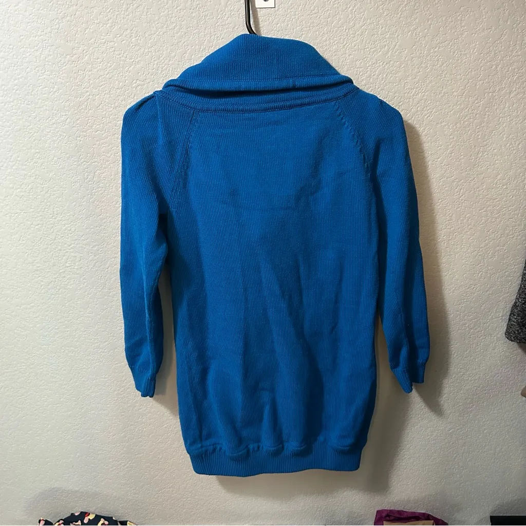 Theory Zip Cardigan Sweater Jacket PETITE - Image 5