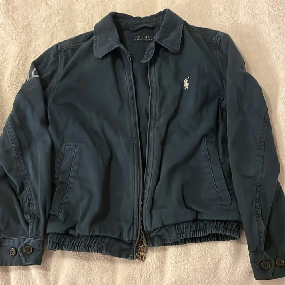 Polo Ralph Lauren Cotton Jacket Blue Size XS - Image 4