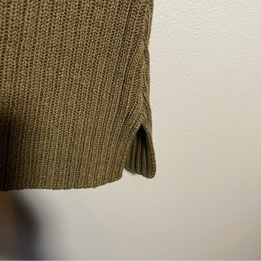 Ralph Lauren Tan/Brown Ribbed Sweater Tank Top Vintage - Image 6