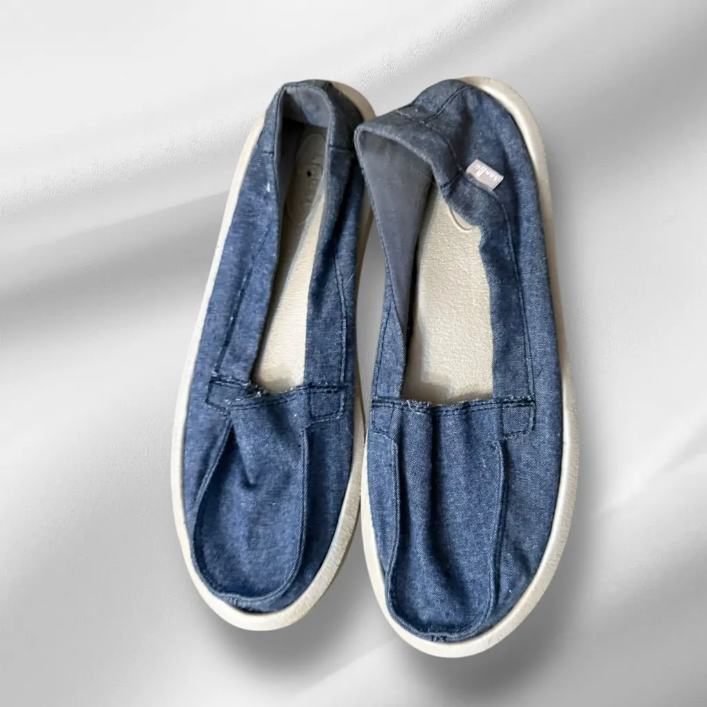 Sanuk Blue‎ Slip Ons - Image 2