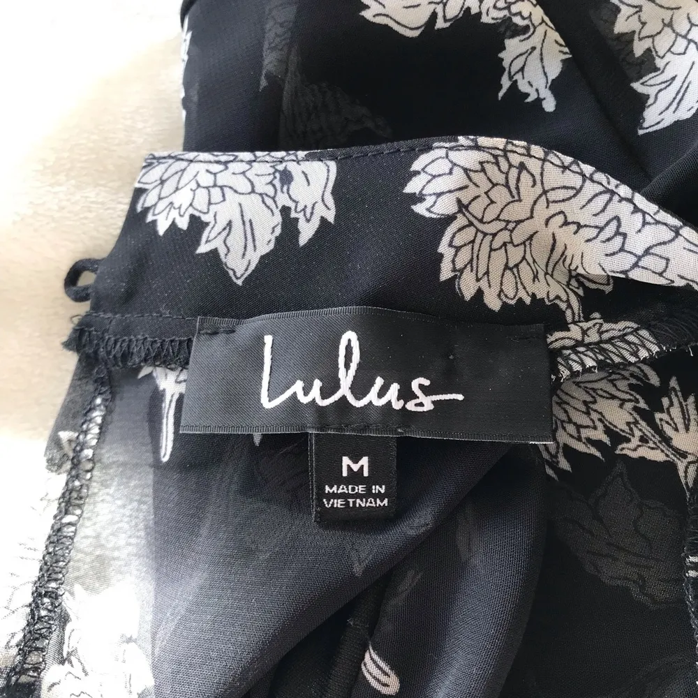 Lulus Floral Dressed Up Black Floral Print Midi Dress - Image 13