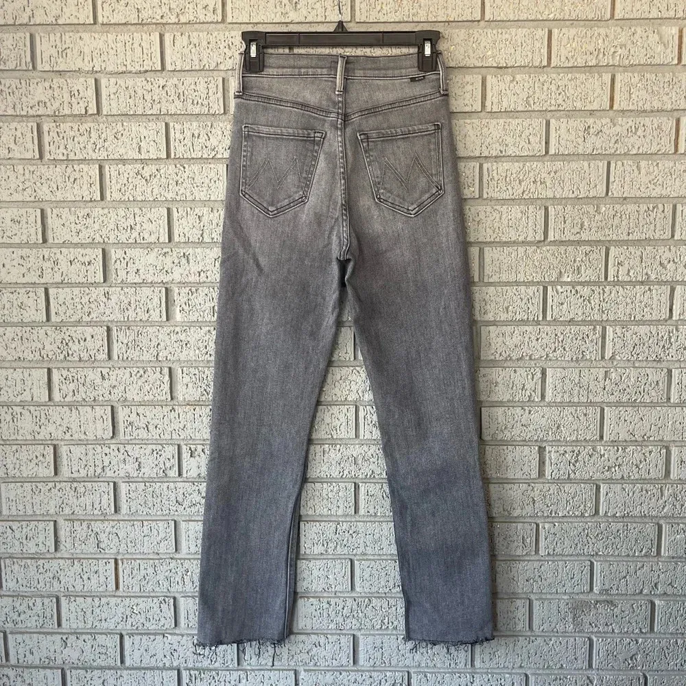 New Mother The Pixie Dazzler Ankle Fray Jeans in Digging Up Dirt Size 25 Gray - Image 10