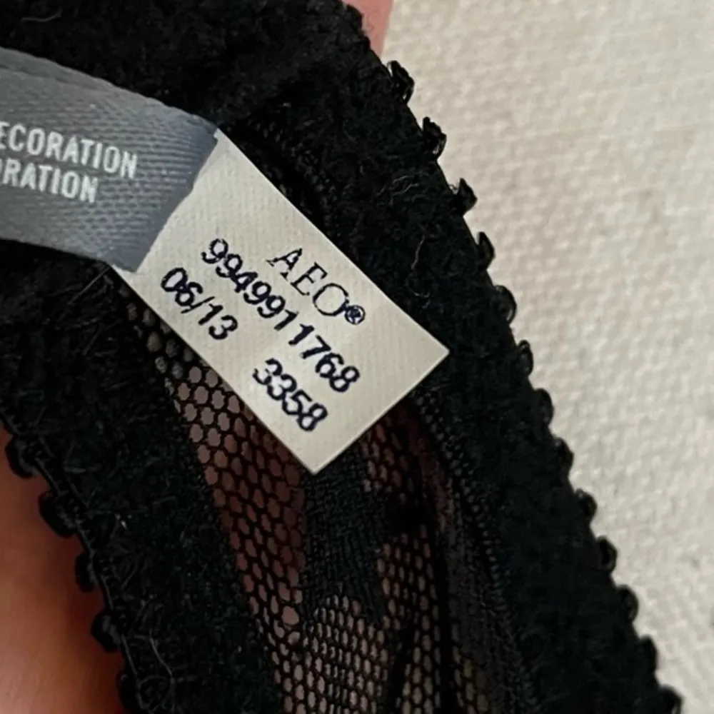 Aerie • Black Star Mesh Unpadded Bra - Image 95