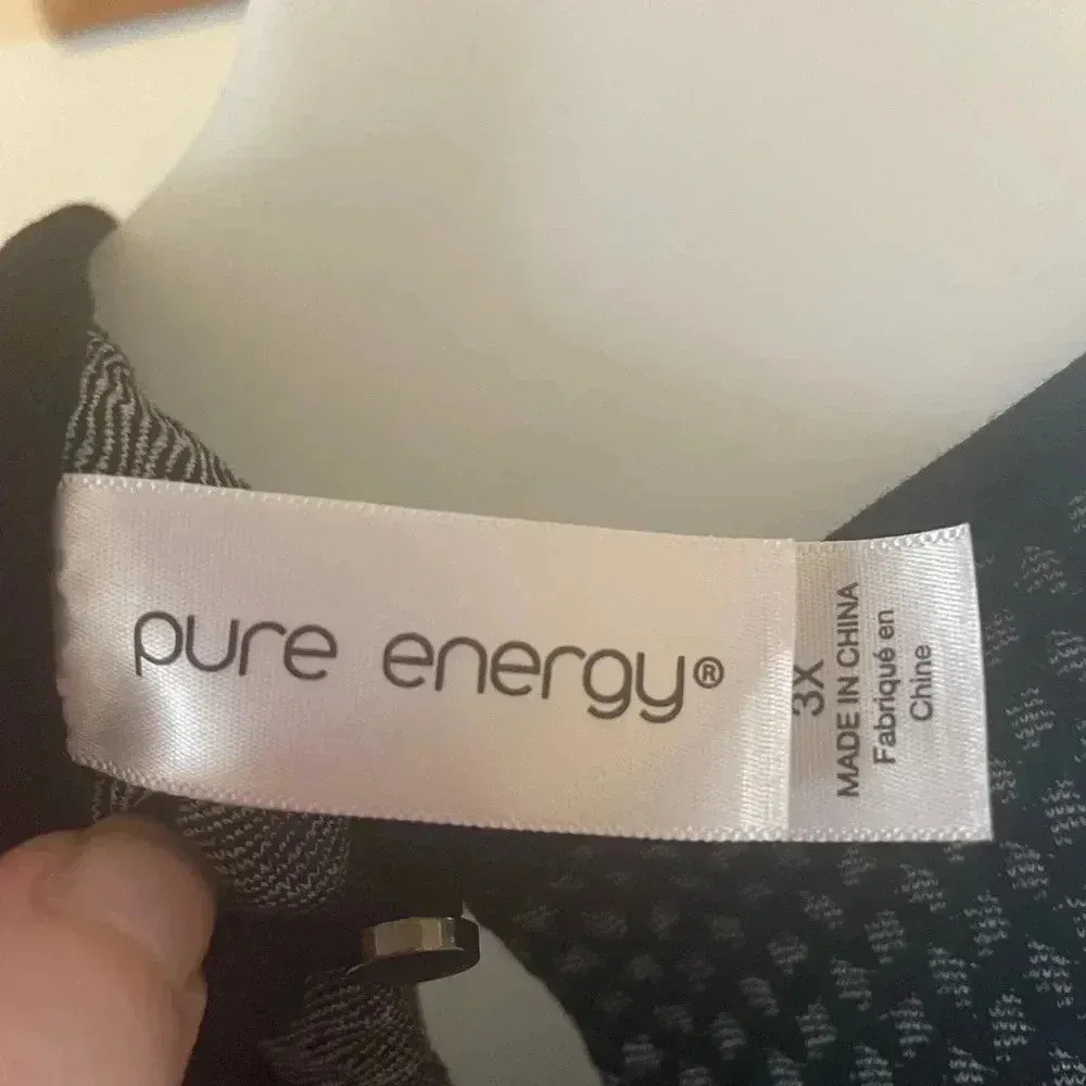 Pure Energy CLEARANCE! Target Plus Size 3X Peplum Sleeveless Top Shirt EUC! - Image 4