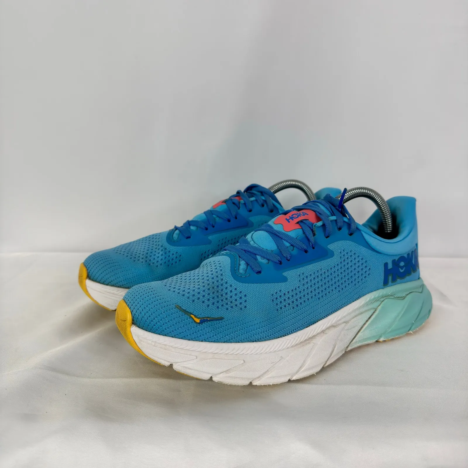 Hoka One One Arahi 7 Womens Running Shoes Blue Athletic Sneakers Size 10B - Image 11