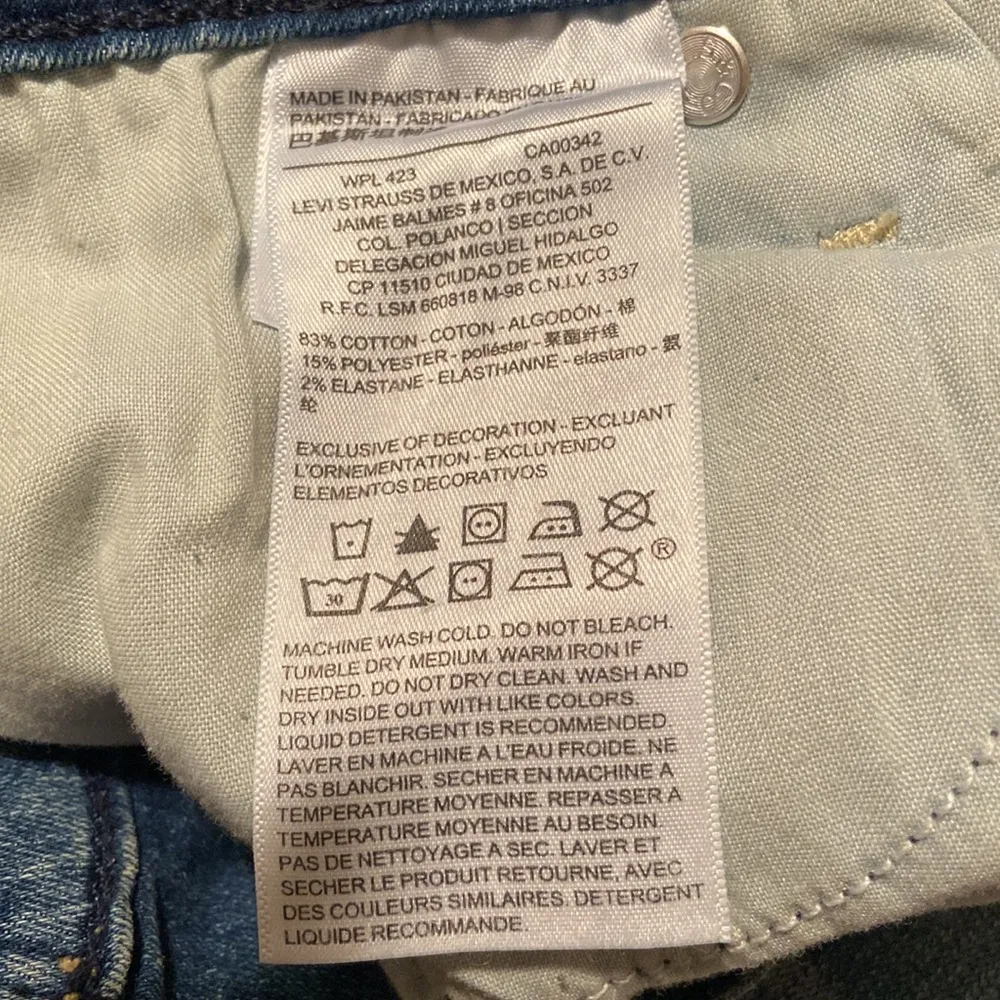 Levi’s Signature Modern Skinny Faded Jeans Size 24M - Image 7