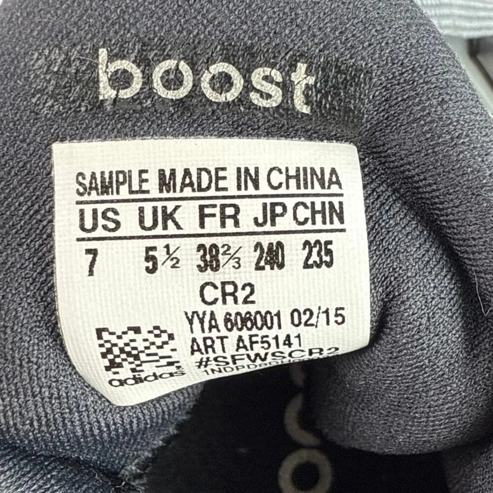 Adidas Ultra Boost Womens Black Mesh Lace Up Low Top Running Sneakers Shoes Sz 7 - Image 8