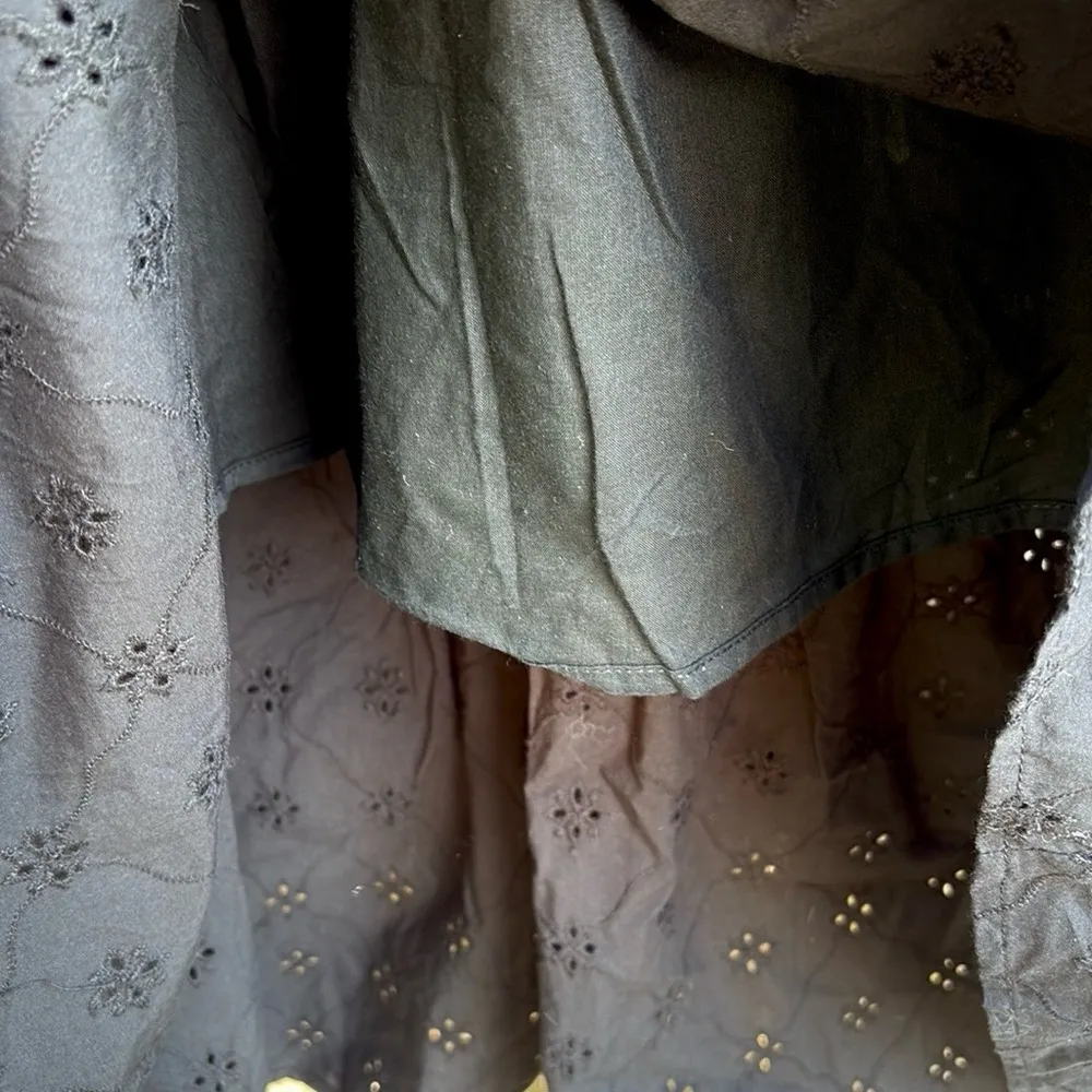 NWT Lost + Wander La Luna Maxi Dress Black Size Medium - Image 11