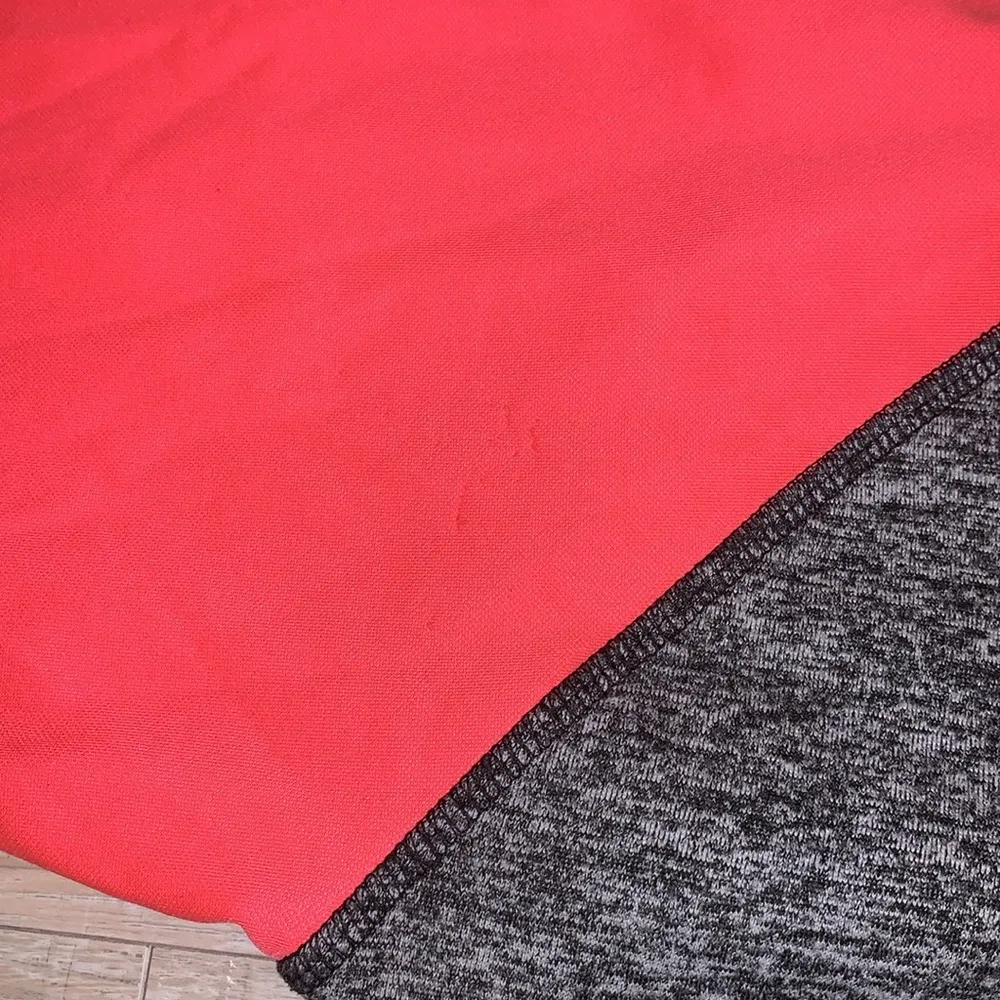 J. America  Energy gray neon pink hoodie pullover sweatshirt - Image 9