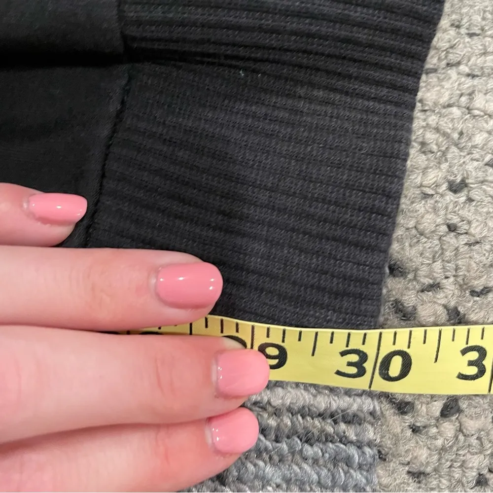 E.L.I J’envie Peruvian Pima Cotton Luxary Yarn Tapered Jogger Casual Pants Black Size L - Image 15