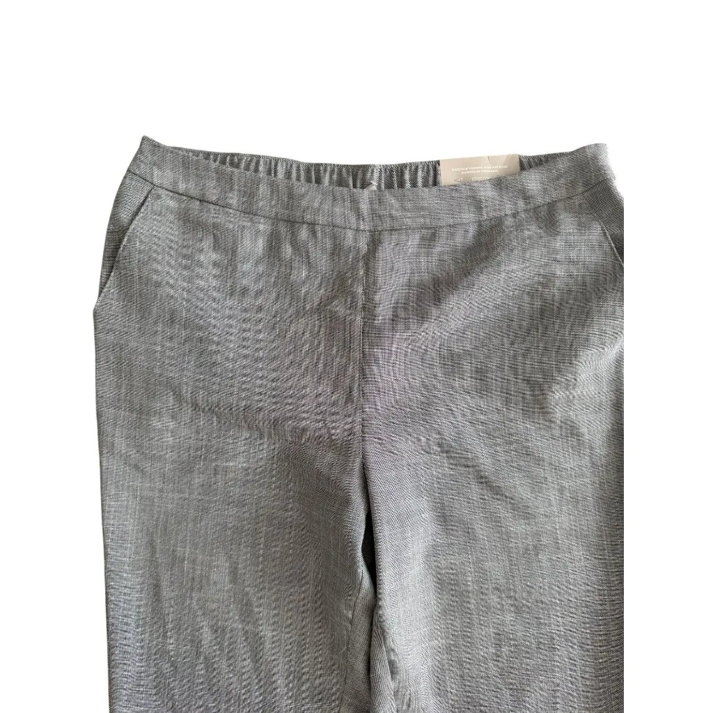 CHICOS Dolphin Gray Ankle Pull On Jogger Pants Size Chicos 2 / US 12 NEW NWT - Image 7