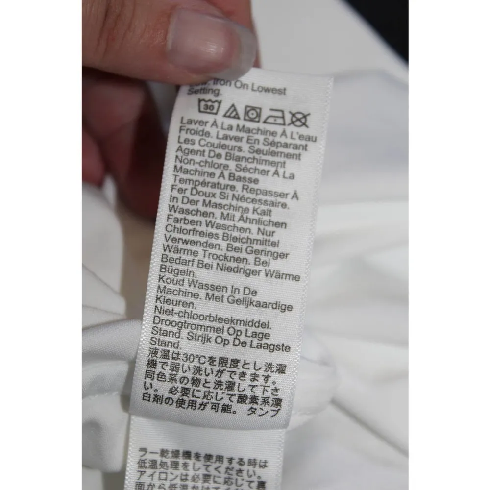 Women's J. Crew BE427 White Elastic Stretch Tennis Skirt Golf Skirt Skort Size M - Image 5