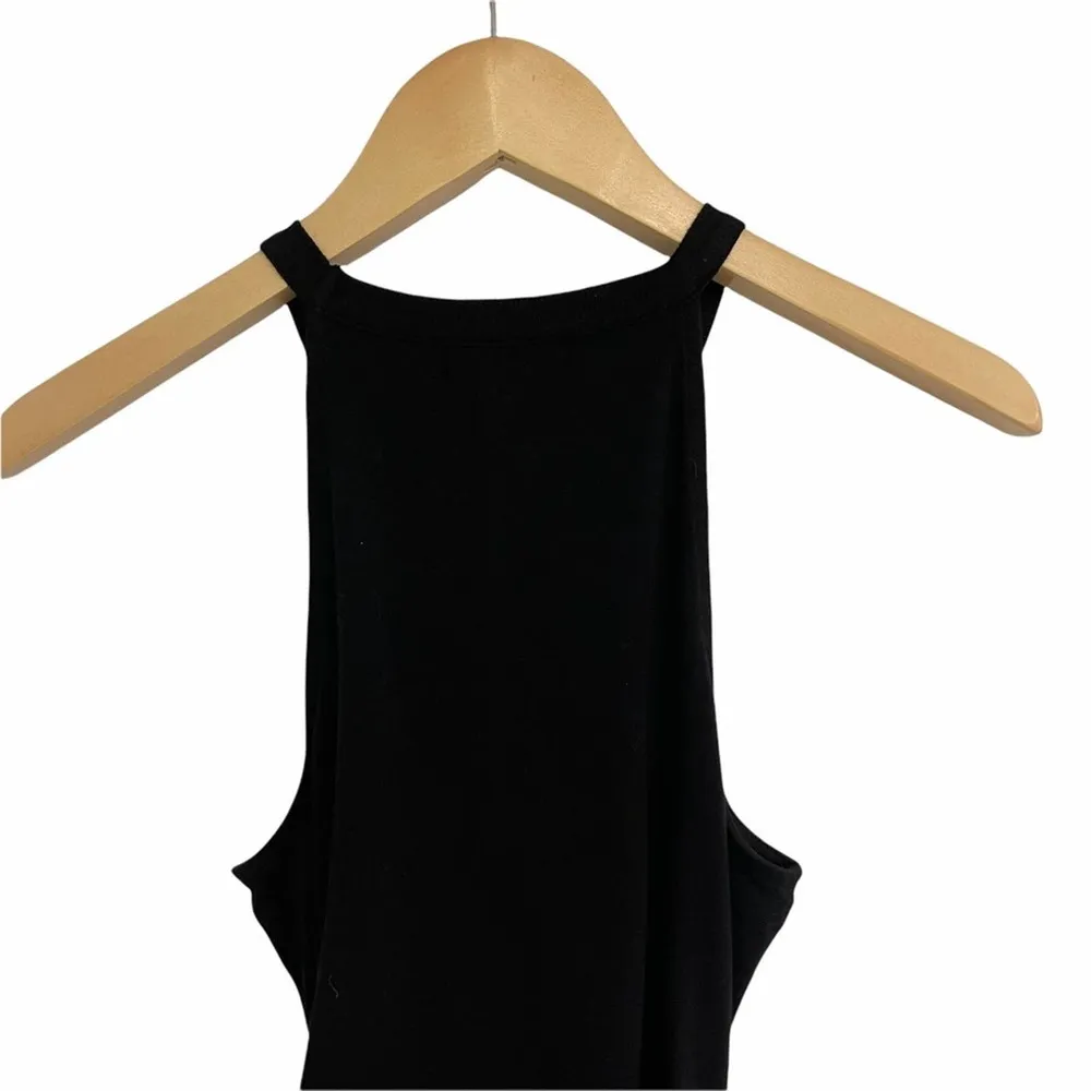 Michael Stars  Halter Midi Dress Black Medium NWT Maternity/ Post Maternity - Image 10