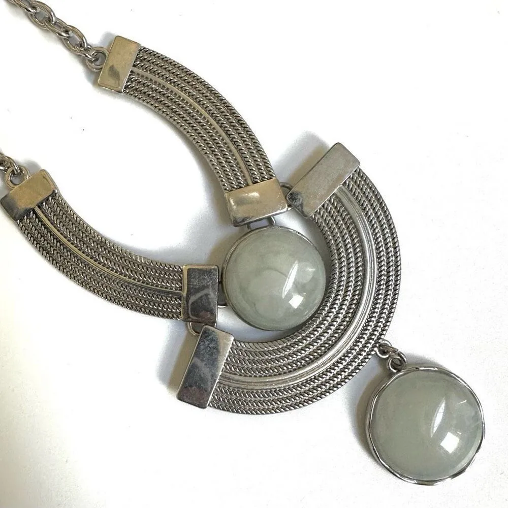 NY Collection geometric statement necklace - Image 2