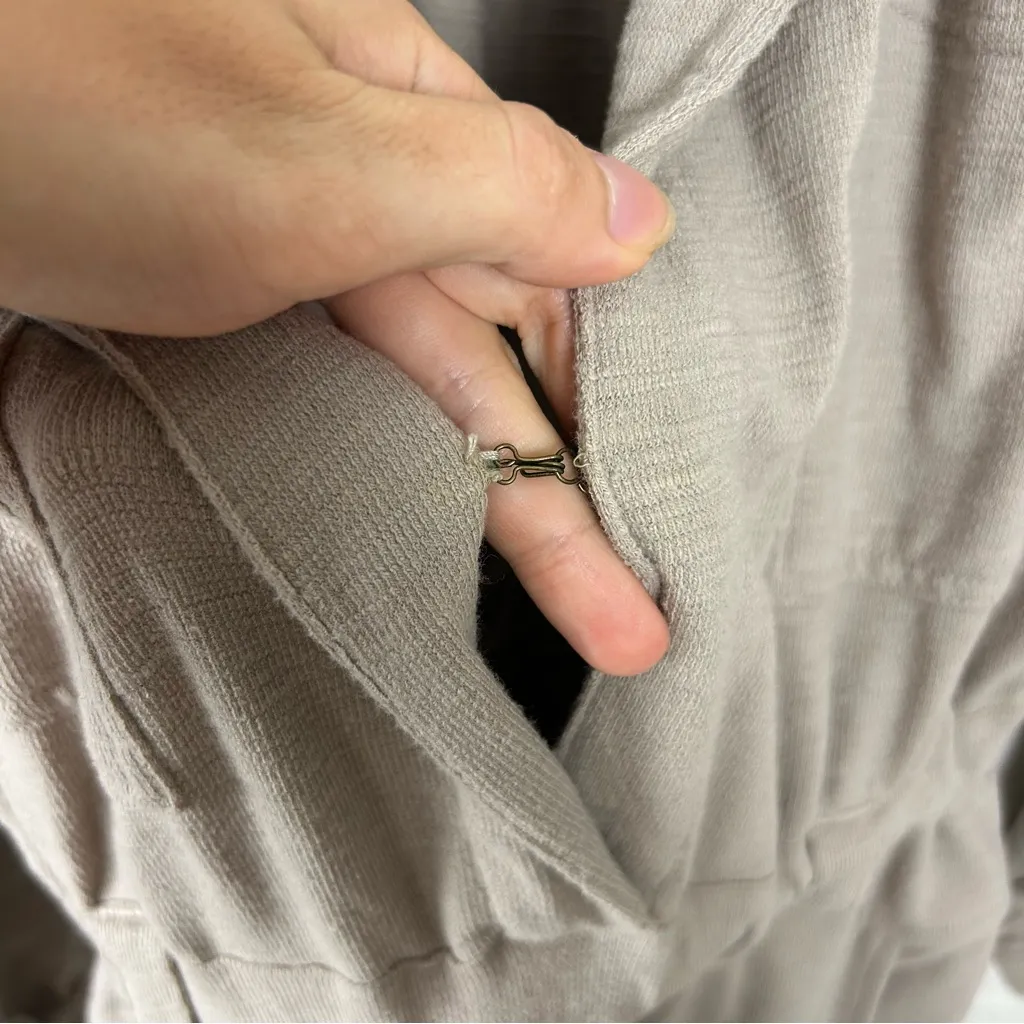 Free People Beach Faye Jumpsuit in Oyster Size M - Image 12