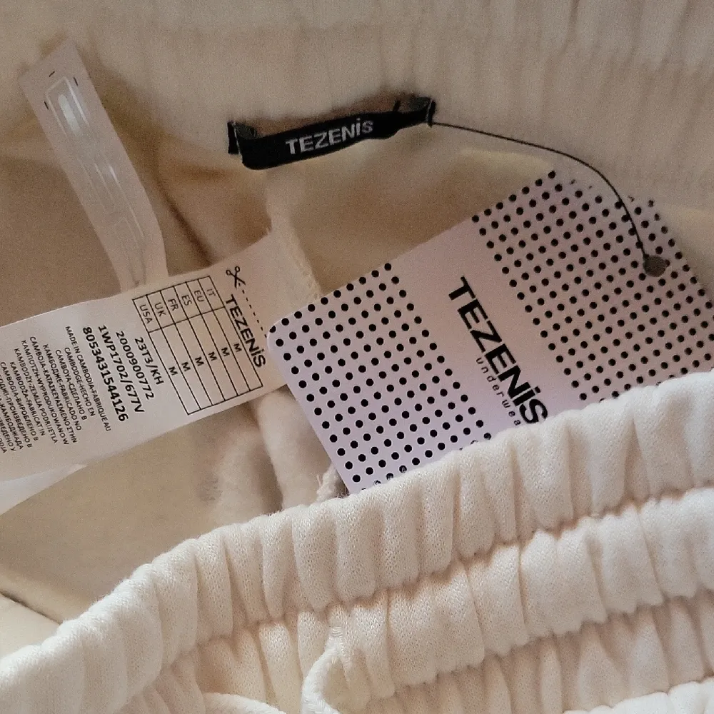 Women's Crem Polka Dot Pants Size M Size M - Image 3