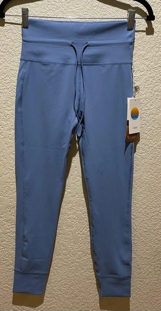 NWT Vuori Daily Leggings Isle Blue Breathelnteock Size S - Image 6