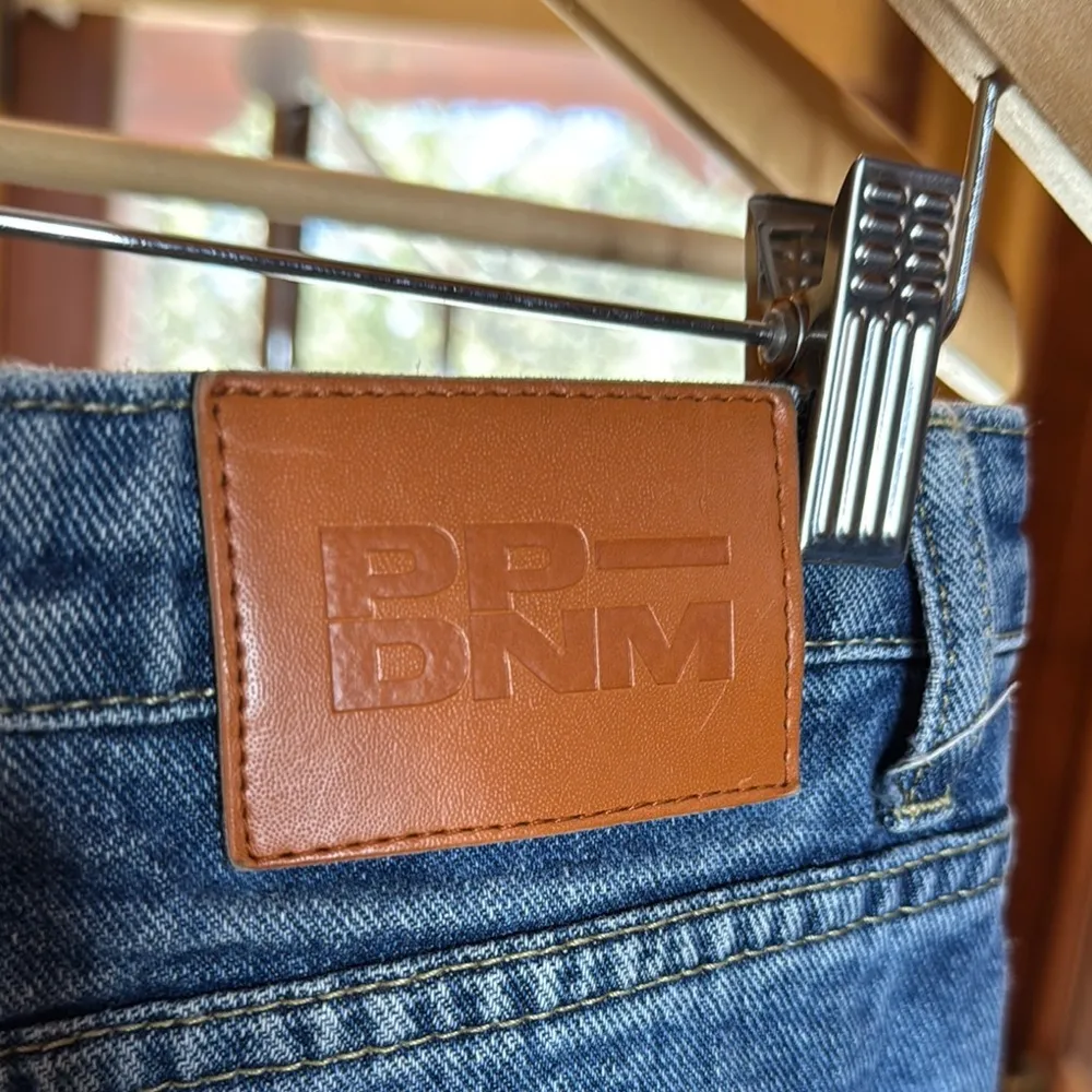 Princess Polly  FORESTIER PIN TUCK JEANS MID BLUE SIZE 6 - Image 15