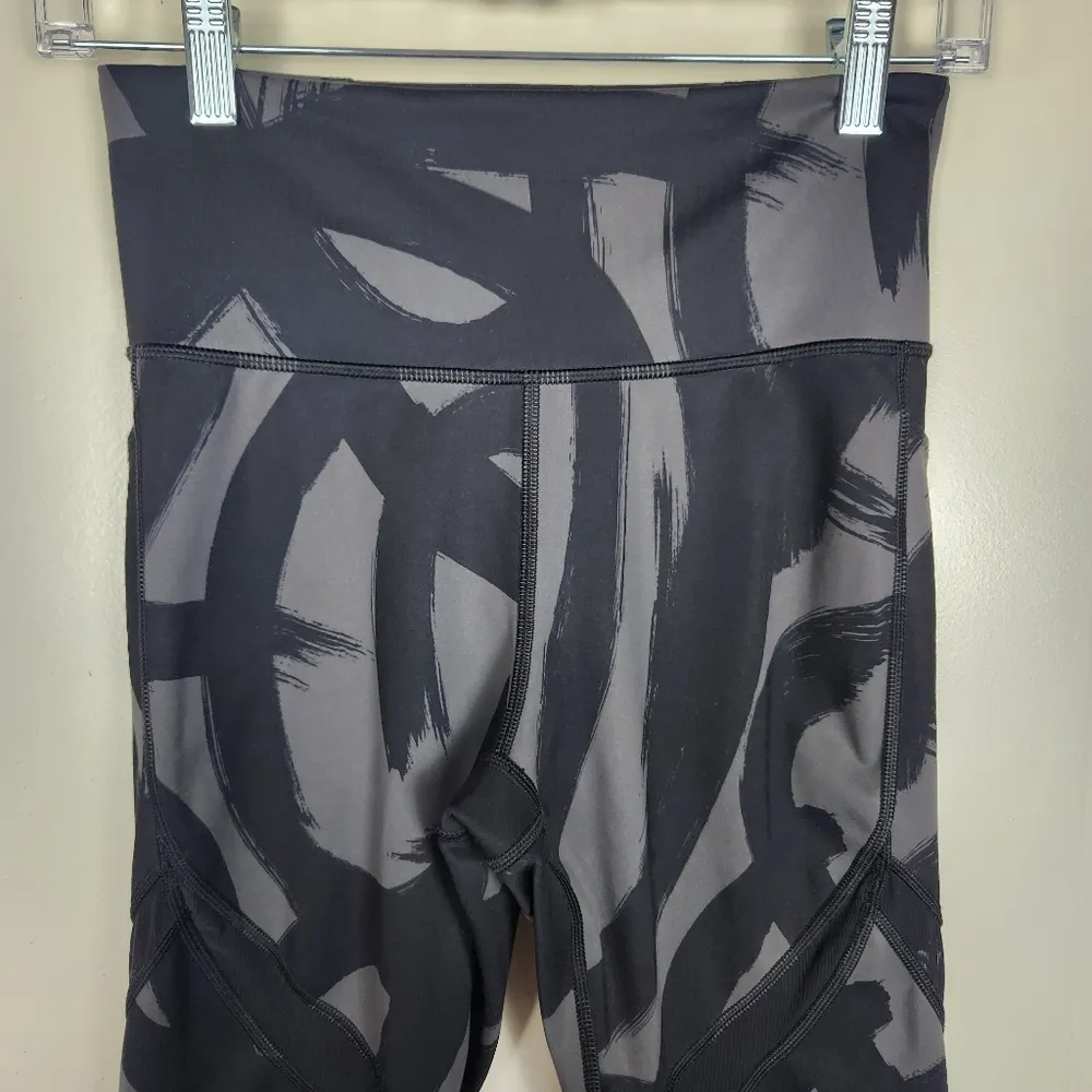 Athleta Black Tenacity Brush Strokes 7/8 Tight Size S Small - Image 8