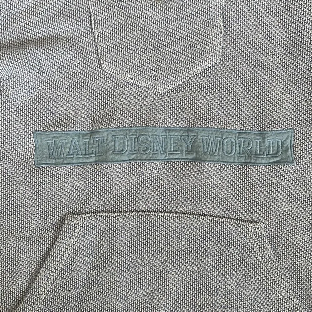 Walt Disney World Knit Baja Style Pullover Retro Hoodie Women’s Size Small - Image 2