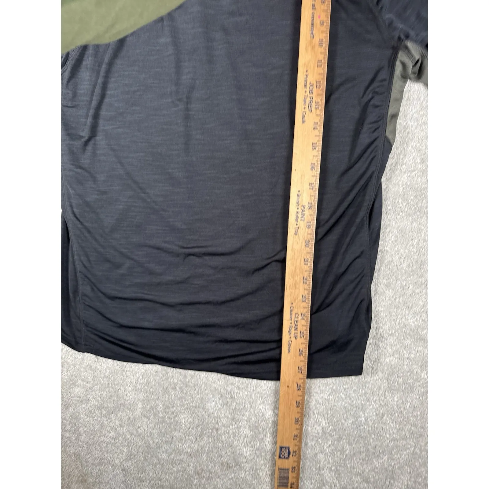 Carolina Panthers Black '47 Forward Long Sleeve Performance Active 1/4 Zip M Size M - Image 9